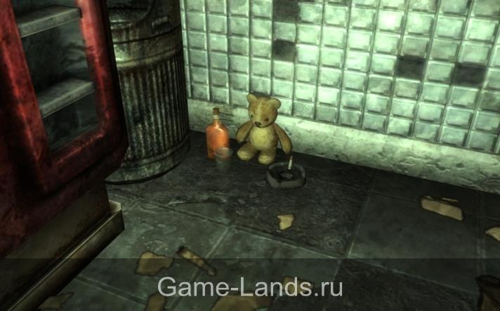 Fallout 4 Пасхалка с плюшевым медведем 