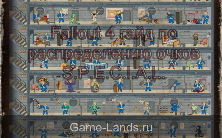 Fallout 4: Гайд по распределению очков S.P.E.C.I.A.L.