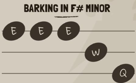Barking in F# Minor