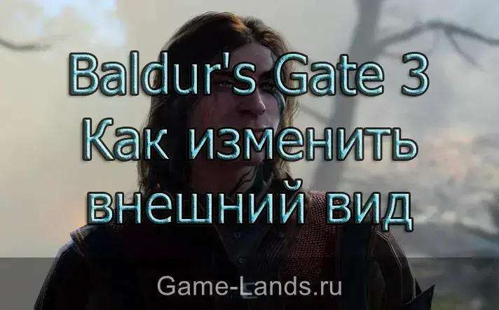 Как изменить внешний вид Baldur's Gate 3