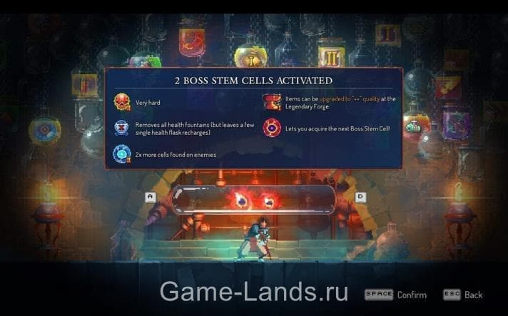 Dead cells руны паука