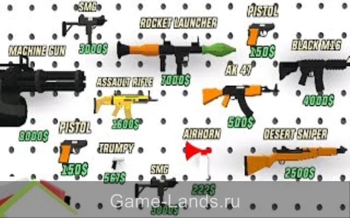  Dude Theft Wars Cheat Codes APK  Android -  