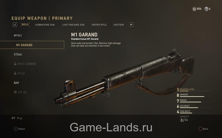 M1 Garand Call of Duty: WWII