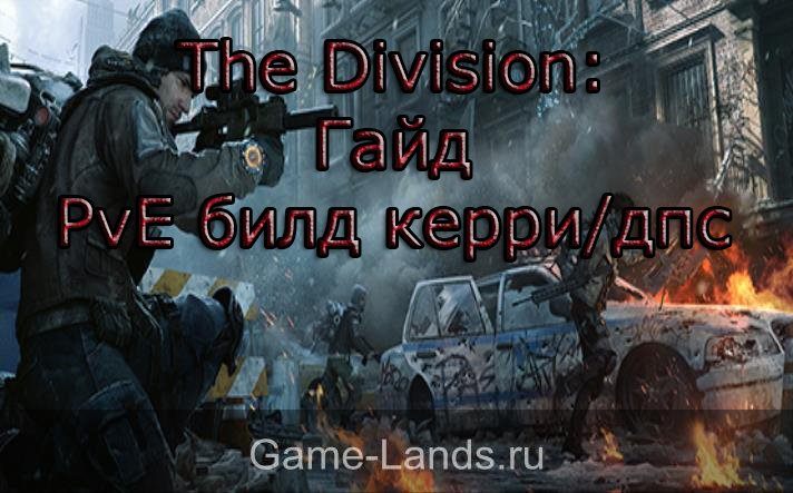 the division билд дамагера