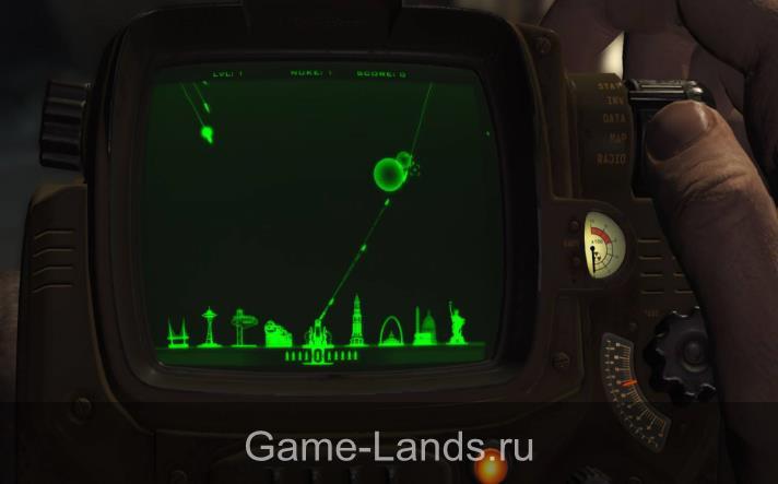 Fallout 4 Пасхалка с играми для Пип-Боя 